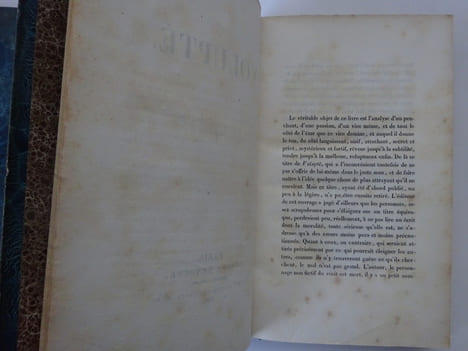 [SAINTE-BEUVE (Charles-Augustin)]. Volupté. Renduel (1834).. SAINTE-BEUVE (Charles-Augustin)