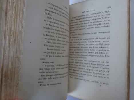 DUMAS fils (Alexandre). La Dame aux camélias. Troisième édition. 1852 Ex libris. DUMAS fils (Alexandre)
