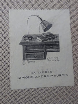 DUMAS fils (Alexandre). La Dame aux camélias. Troisième édition. 1852 Ex libris. DUMAS fils (Alexandre)