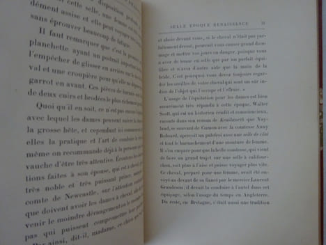 PELLIER (Jules). La Selle et le costume de l'Amazone. Rothschild 1897. PELLIER (Jules)