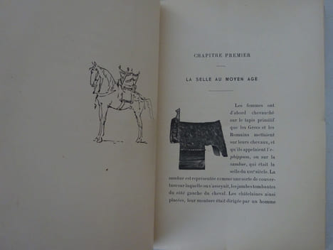 PELLIER (Jules). La Selle et le costume de l'Amazone. Rothschild 1897. PELLIER (Jules)