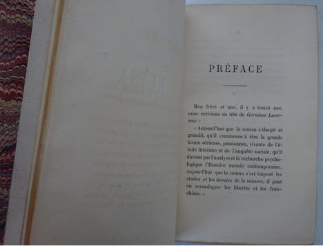 GONCOURT (Edmond de). La Fille Elisa. Charpentier (1877). E.O. 1/75 sur Hollande. GONCOURT (Edmond de)