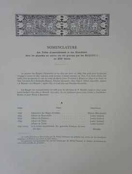 ALLEMAGNE (Henry-René d'). La toile imprimée et les indiennes de traite. 1942. ALLEMAGNE (Henry-René d')