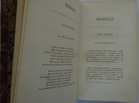 MISTRAL, Frederi. Mirèio [Mireille]. Pouèmo prouvençau. 1859 E.O.. MISTRAL, Frederi