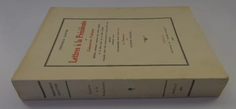 GAUTIER (Théophile). Lettres à la Présidente. Eaux-fortes de Luc Lafnet. 1927. GAUTIER (Théophile)
