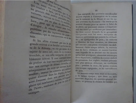 PELLOT Mémoire sur la campagne de l'armée française des Pyrénées en 1813 et 1814. PELLOT