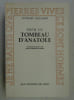 MALLARME, St&eacute;phane. Pour un Tombeau d'Anatole. 1961 E.O. 1/40. MALLARME, St&eacute;phane