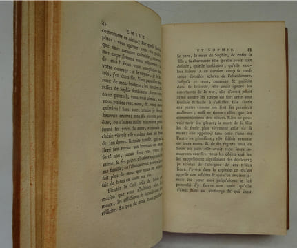 ROUSSEAU (Jean-Jacques). Œuvres posthumes ou Recueil de pièces manuscrites 1781. ROUSSEAU (Jean-Jacques)