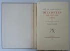 MAUPASSANT (Guy de). Dix contes du pays de Caux. Lthographies de L&eacute;andre. 1929. MAUPASSANT (Guy de)