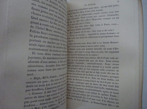 DAUDET (Alphonse). Le Nabab. Mœurs parisiennes. 1877 E.O. 1/75 sur Hollande. DAUDET (Alphonse)