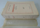 CLAUDEL (Paul), GIDE Andr&eacute;. Correspondance 1899-1926. E.O. Ex. no 1 sur Hollande. CLAUDEL