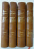 LACOMBE (Francis). Histoire de la bourgeoisie de Paris. Tomes I-IV. Amyot 1851. LACOMBE 