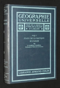 Géographie universelle, Tome 5 : Etats de la Baltique - Russie