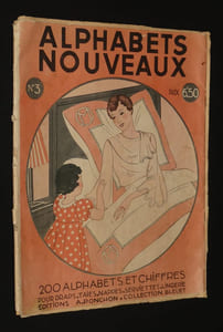 Alphabets nouveaux (n°3) 200 alphabets et chiffres pour draps, taies, nappes, serviettes, lingerie