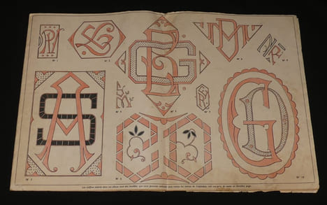 Alphabets nouveaux (n°3) 200 alphabets et chiffres pour draps, taies, nappes, serviettes, lingerie. Collectif