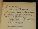 Le Zodiaque ou les &eacute;toiles sur Paris. Der&egrave;me Tristan