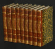 Oeuvres compl&egrave;tes de Duclos, pr&eacute;c&eacute;d&eacute;es d'une notice sur sa vie et ses &eacute;crits (9 volumes). Pinot Duclos Charles