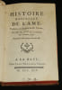 Histoire naturelle de l'&acirc;me / Oeuvres philosophiques de Mr. D. Hume. La Mettrie Julien Offray de, Hume David