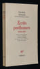 Oeuvres philosophiques compl&egrave;tes, Ecrits Posthumes 1870-1873. Nietzsche Friedrich