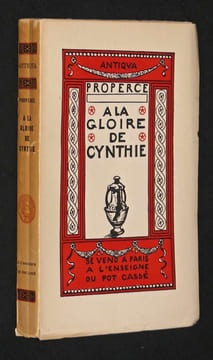 A la gloire de Cynthie. Properce