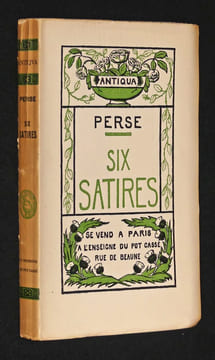 Six satires. Perse