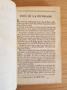 La Henriade, poëme par Voltaire avec les notes. Voltaire