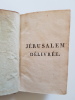 Jérusalem délivrée, poème du Tasse. Le Tasse