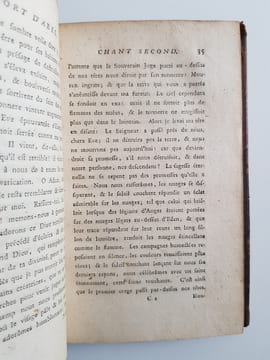 La Mort d'Abel, poème, en cinq chants. Salomon Gessner ; traduit de l'allemand par M. Huber