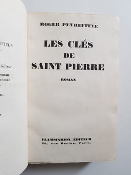 Les Clés de Saint Pierre. Roger Peyrefitte