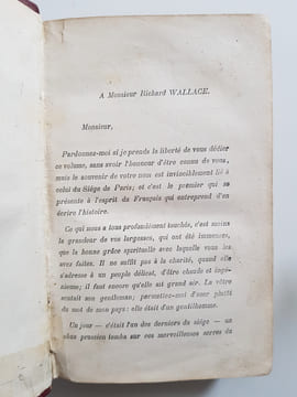 Le Siège de Paris. Impressions et souvenirs. Sarcey, Francisque