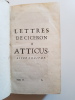 Lettres de Cicéron à Atticus - Livre onzième. Tome V. Cicéron Marcus Tullius