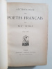 Anthologie des poètes français du XIXe siècle - 1762 à 1817. Lemerre Alphonse ?