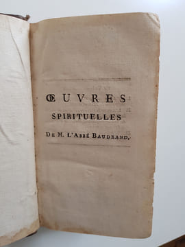 L'Âme sur le Calvaire. Baudrand, Abbé