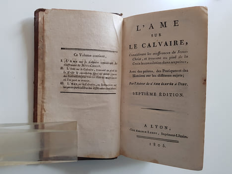 L'Âme sur le Calvaire. Baudrand, Abbé