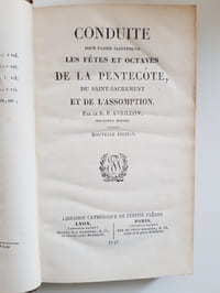 Conduite pour passer saintement les fêtes et octaves de la Pentecôte, du Saint'Sacrement et de l'Assomption