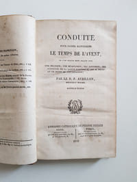Conduite pour passer saintement le temps de l'Avent