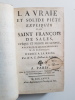 La vraie et solide piété expliquée. Sales François de