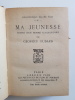 Ma jeunesse. Roman d'un homme d'aujourd'hui. Oudard Georges