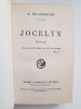 Jocelyn - Épisode. Journal trouvé chez un curé de village. Lamartine, Alphonse de
