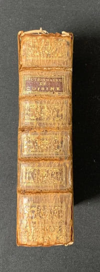 Dictionnaire portatif de cuisine, d'office, et de distillation