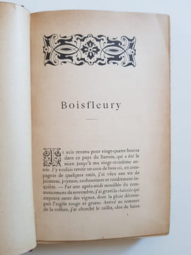 Boisfleury. Theuriet André