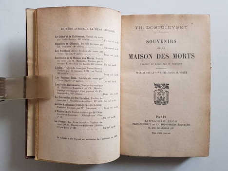 Souvenirs de la Maison des Morts. Dostoïevsky Théodore