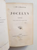 Jocelyn. Lamartine Alphonse de