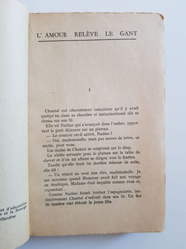 L'Amour relève le gant. Du Veuzit Max