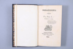 Chansons. Par Jules Lagarde. membre du Caveau.. Paris, A. Saintin. 1843
. LAGARDE, Jules