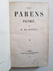 Les Parens pauvres. V. Balzac Honor&eacute; de