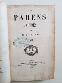 Les Parens pauvres - Tome XII