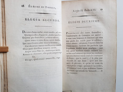 Élégies de Tibulle, suivies des Baisers de Jean Second? Tome second ? Tibulle, suivi de Contes et Nouvelles? Tome troisième. Tibulle, Albius ? ...