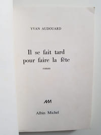 Il se fait tard pour faire la fête