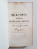 R&eacute;pertoire g&eacute;n&eacute;ral du Th&eacute;&acirc;tre fran&ccedil;ais. Tome XXIV - Second ordre. Trag&eacute;dies. Rotrou, Jean (et autres)